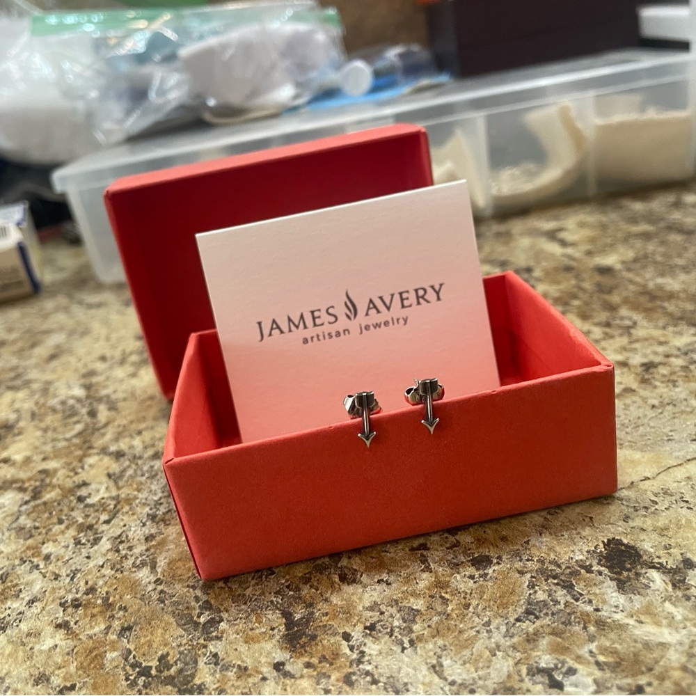 James Avery Silver Stud Earrings